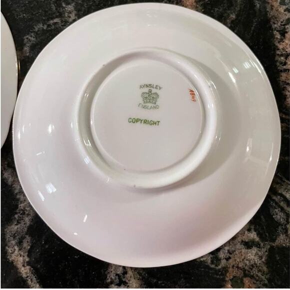 Aynsley England Bone 4849 plates (2D-XA08) - Picture 3 of 6